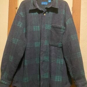 BP Mens Flannel Button Down Shirt